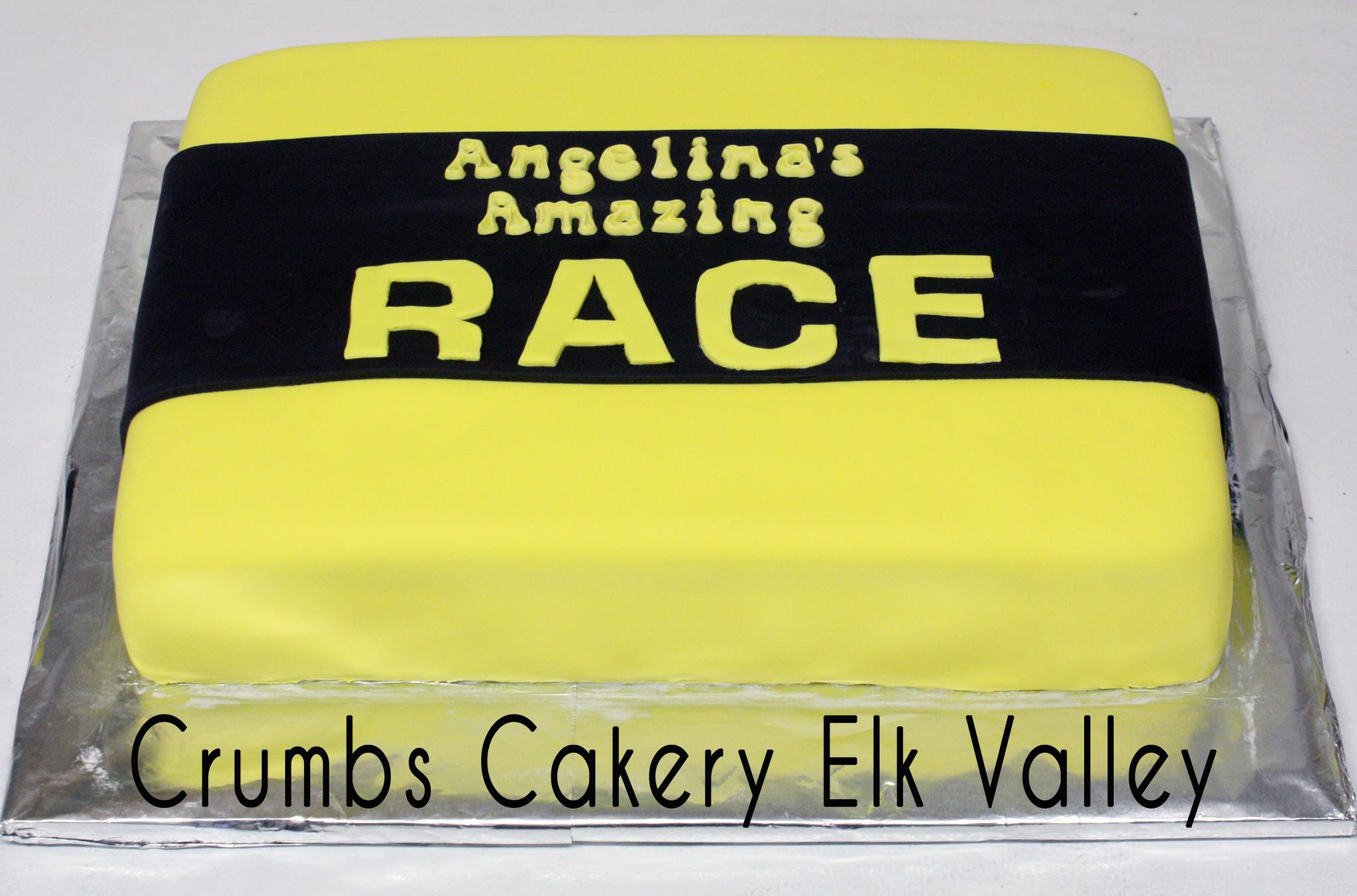 Amazing Race Cake