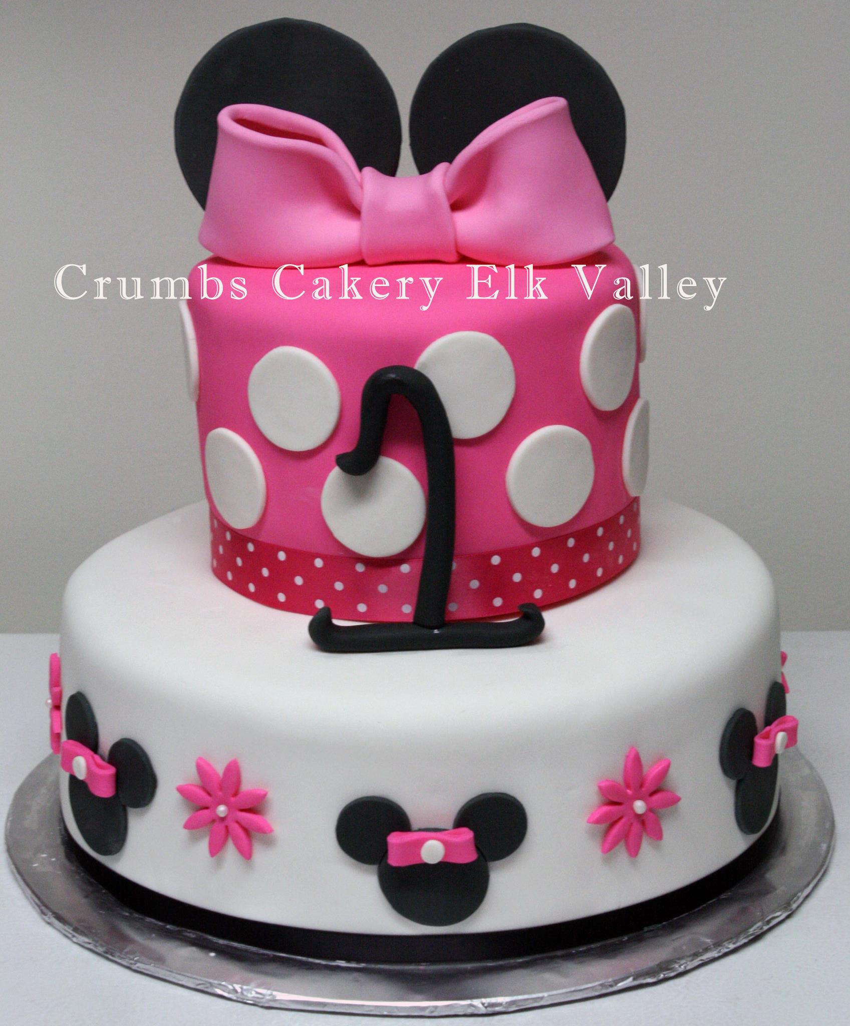 Minnie Mouse Cake 2