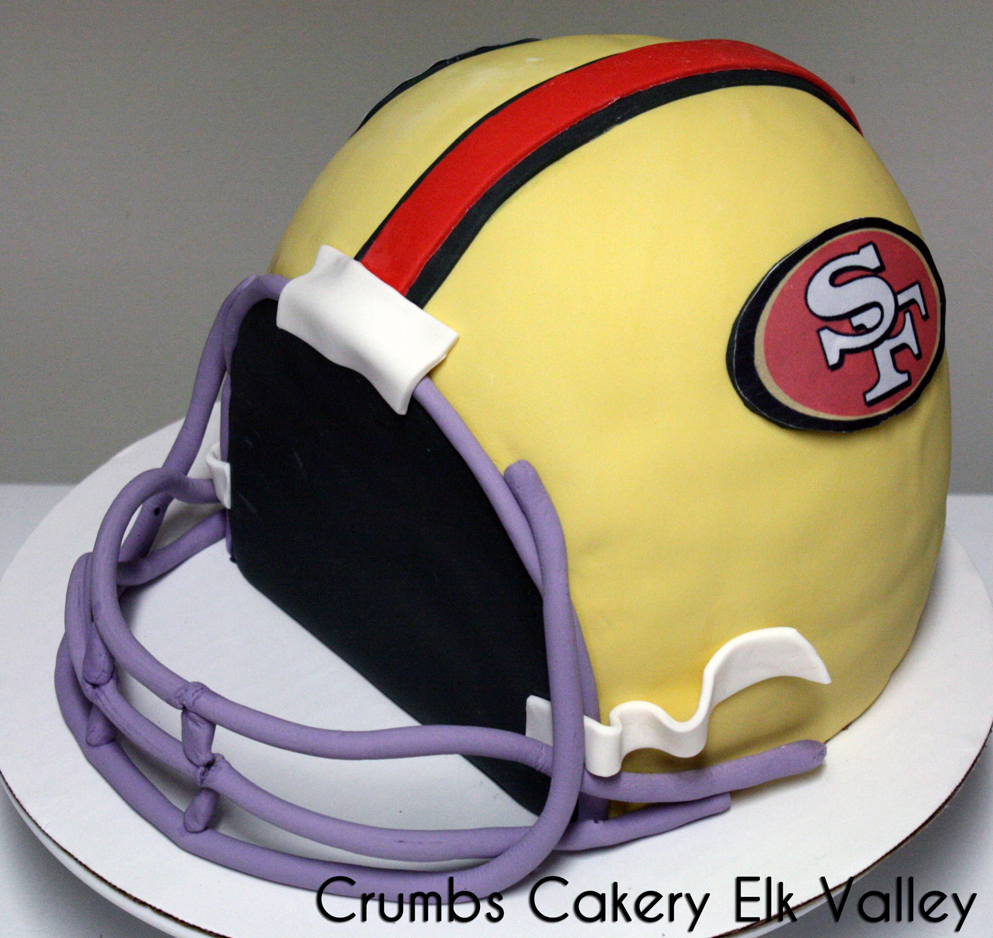 SanFran Helmet Cake